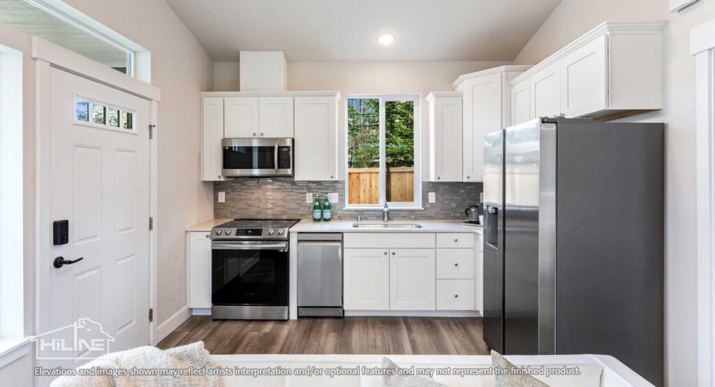 Home Plan 500A kitchen.