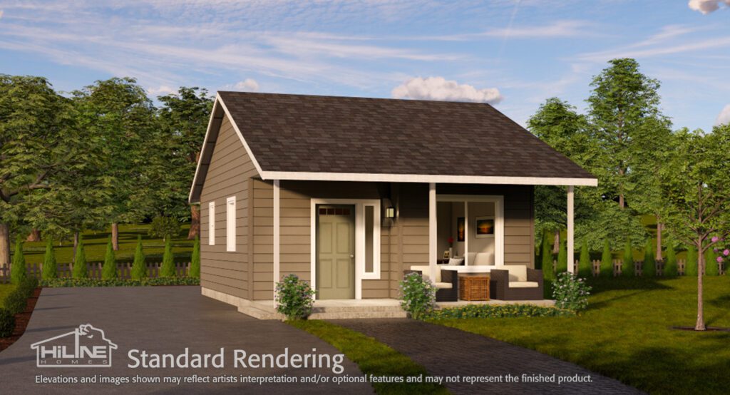 Home Plan 500B standard.