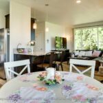 Home Plan kitchen, dining, and living room.