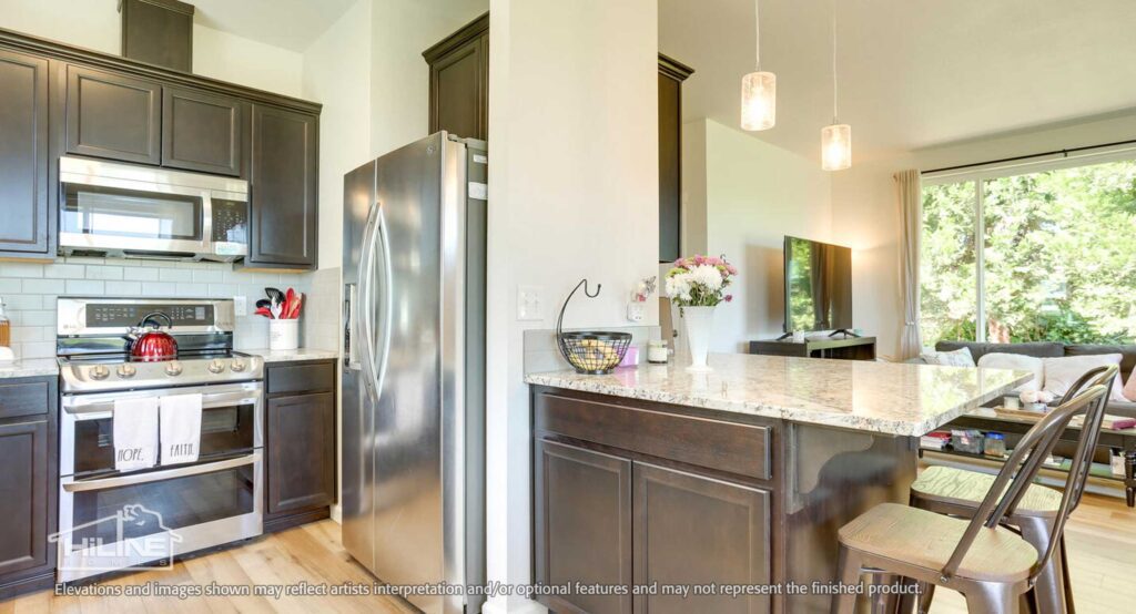 Home Plan 800 kitchen.