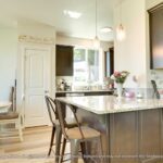 Home Plan 800 dining and kitchen.