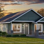 Home Plan 800 optional elevation.