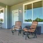 Home Plan 800 exterior front covered porch.