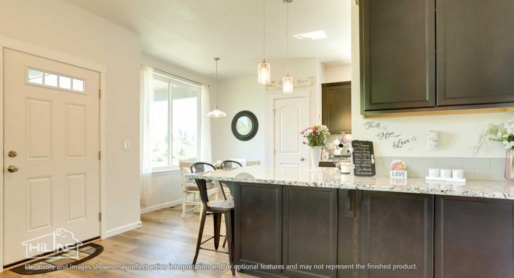 Home Plan 800 kitchen.