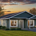 Home Plan 800 standard elevation.
