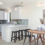 Home Plan 843 kitchen and dining.