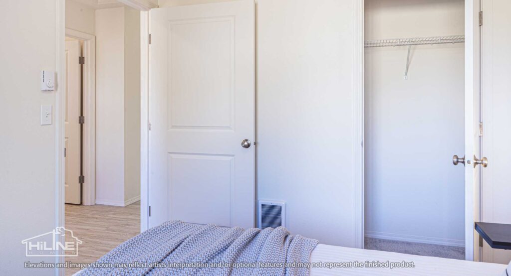 Home Plan 843 bedroom.