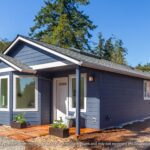 Home Plan 843 front exterior.