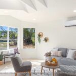 Home Plan 843 living.