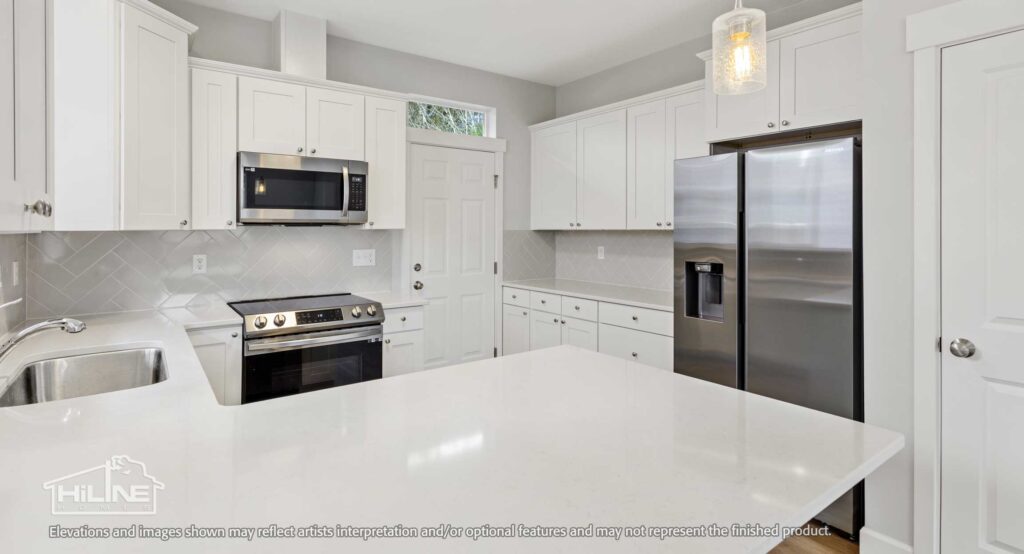 Home Plan 875 kitchen.