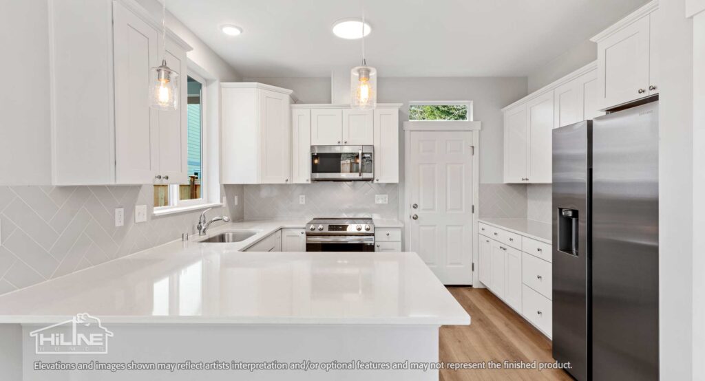 Home Plan 875 kitchen.