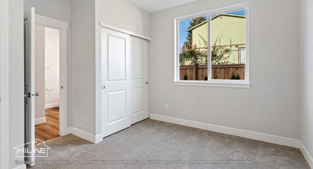 Home Plan 875 bedroom.