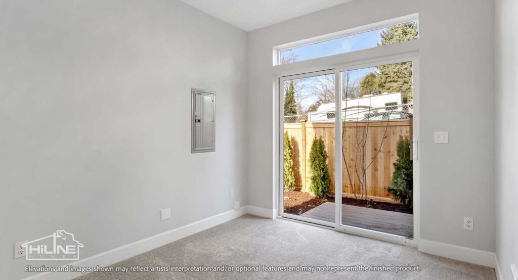 Home Plan 875 bedroom.