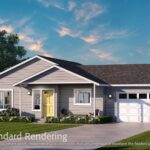 Home Plan 875 standard elevation.
