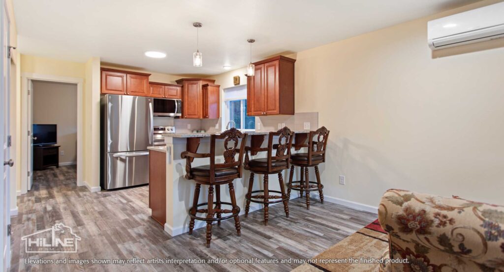 Home Plan 897A kitchen.