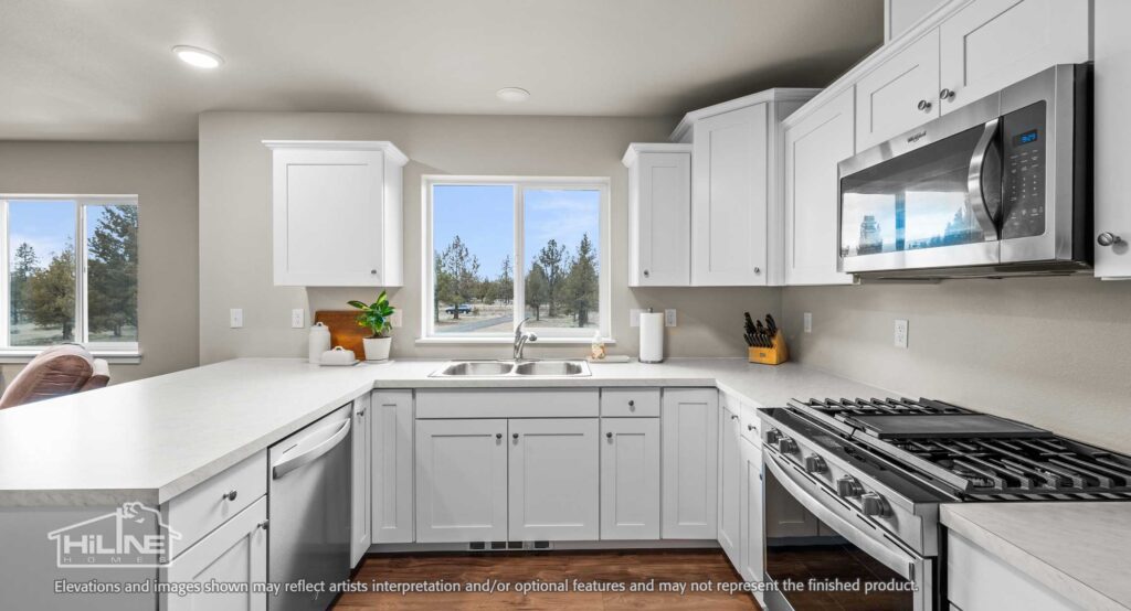 Home Plan 936 kitchen.