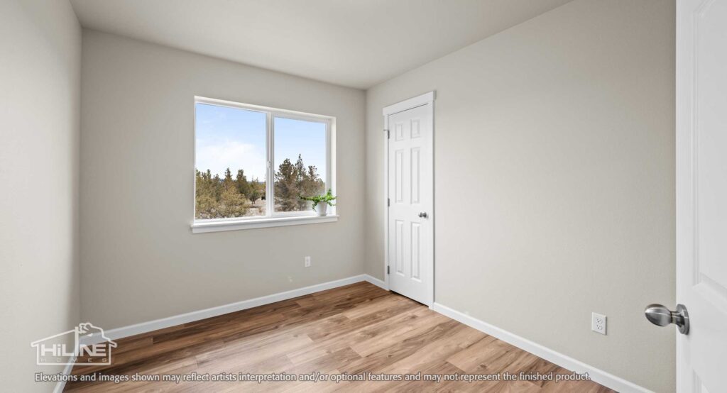 Home Plan 936 bedroom.