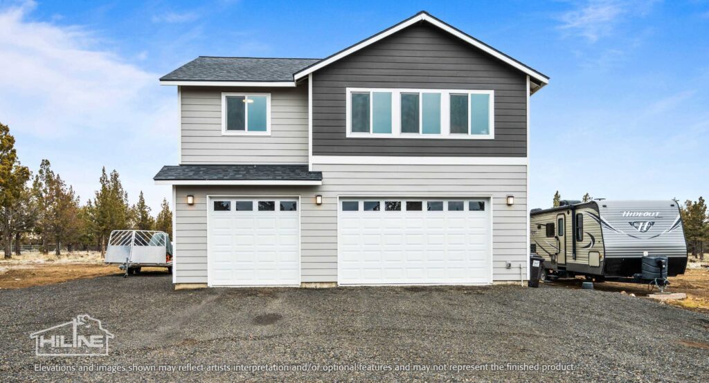 Home Plan 936 front exterior.