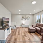 Home Plan 936 living room.