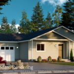 Home Plan 984 standard elevation.