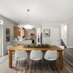 Home Plan 2373 dining and kitchen.