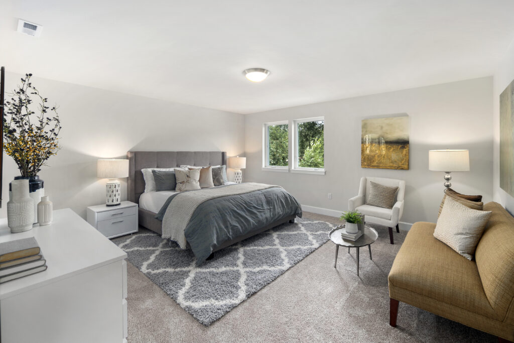 Home Plan 2373 primary suite.