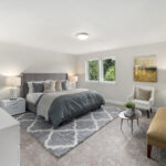 Home Plan 2373 primary suite.