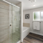 Home Plan 2373 primary bath.