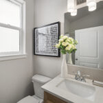 Home Plan 500A interior bathroom.