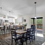 Home Plan 2232 kitchen and dining room.