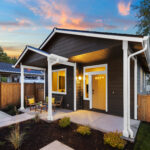 Home Plan 500A exterior front.