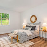 Home Plan 1940A bedroom.