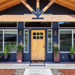 Home Plan 2188 front covered porch.