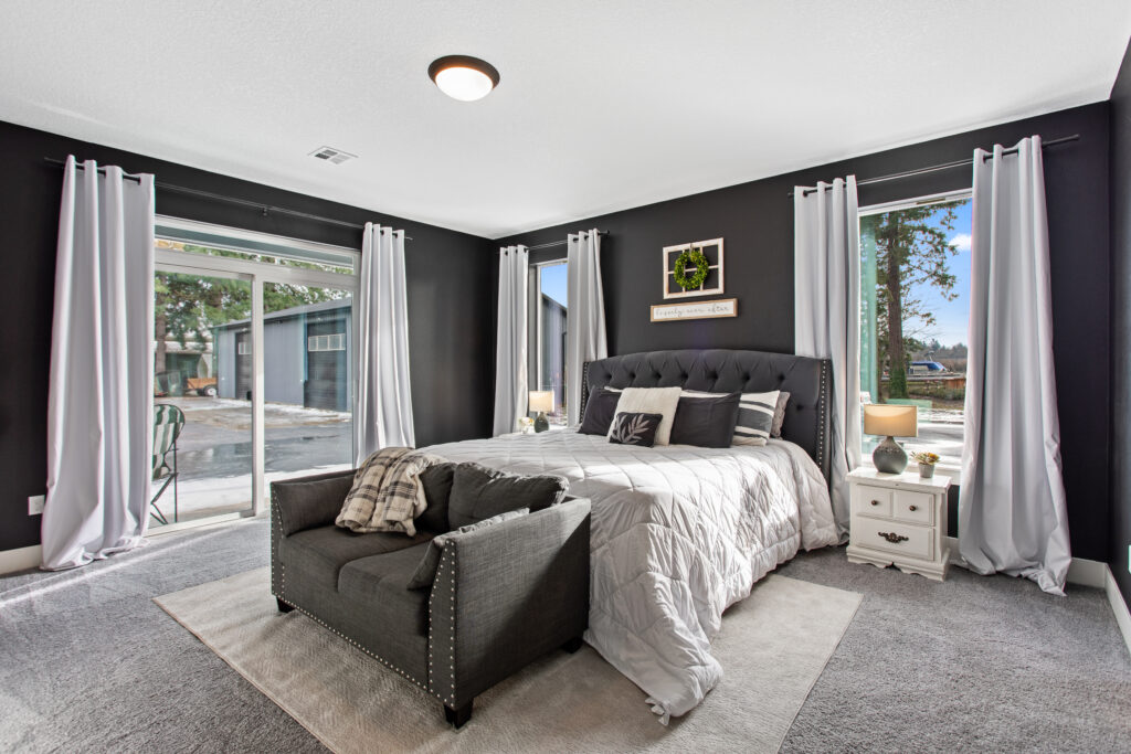 Home Plan 3711 primary suite.