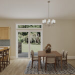 Home Plan 2232 dining room from our virtual home tour.