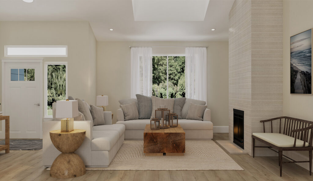 Home Plan 2232 Great Room from our virtual home tour.