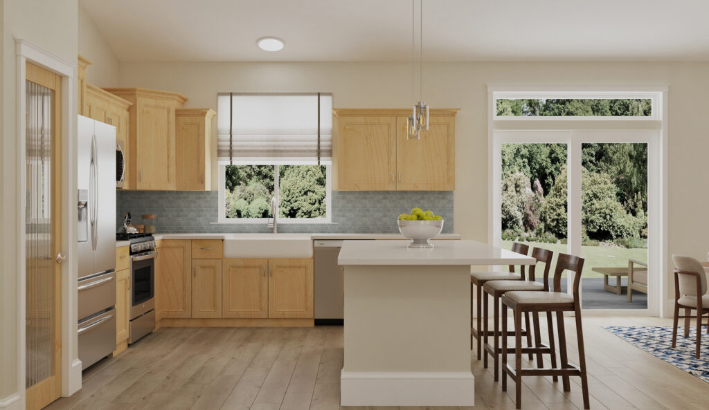 Home Plan 2232 kitchen from our virtual home tour.