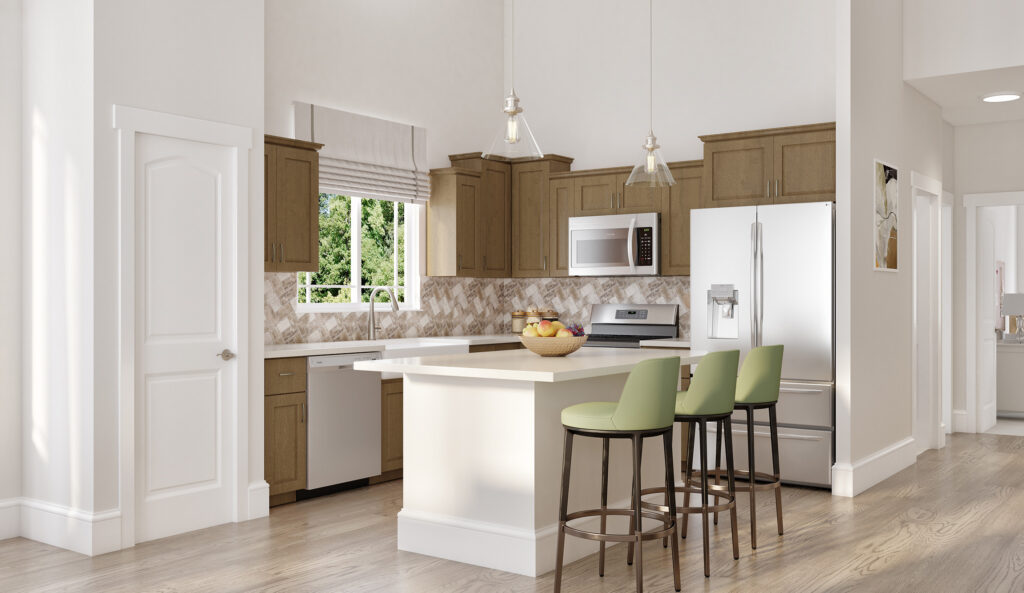 Home Plan 1494 kitchen.