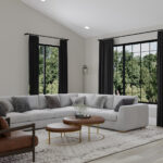 Home Plan 1664 great room.