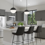 Home Plan 1664 kitchen.