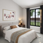 Home Plan 1716 bedroom 2.