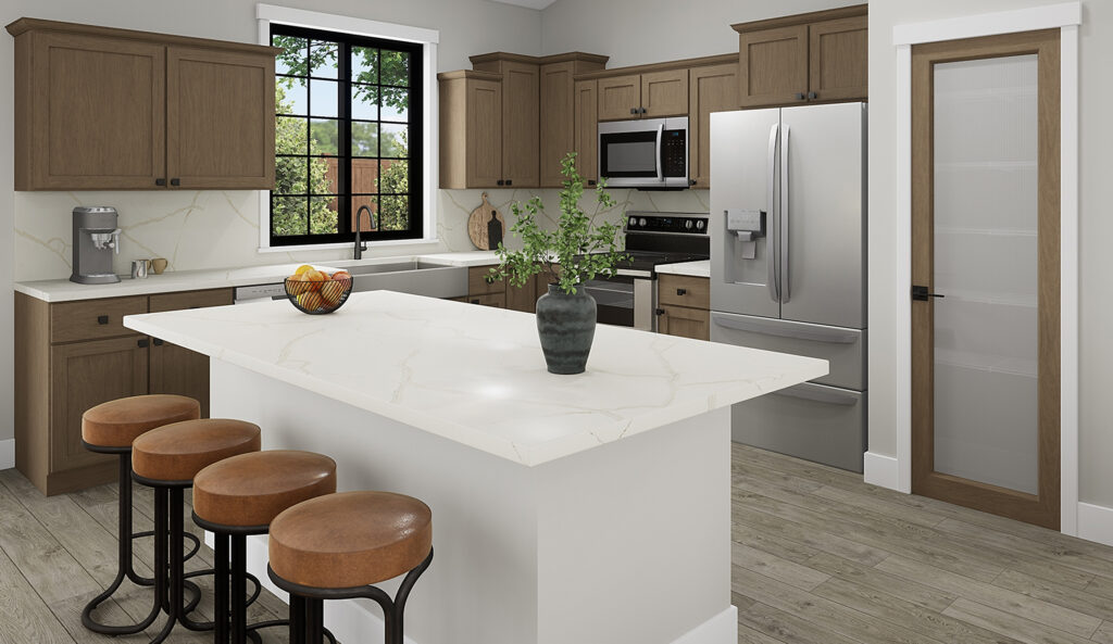 Home Plan 1716 kitchen.