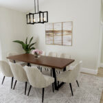 Home Plan 1721 dining room.
