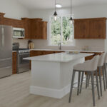 Home Plan 1721 kitchen.