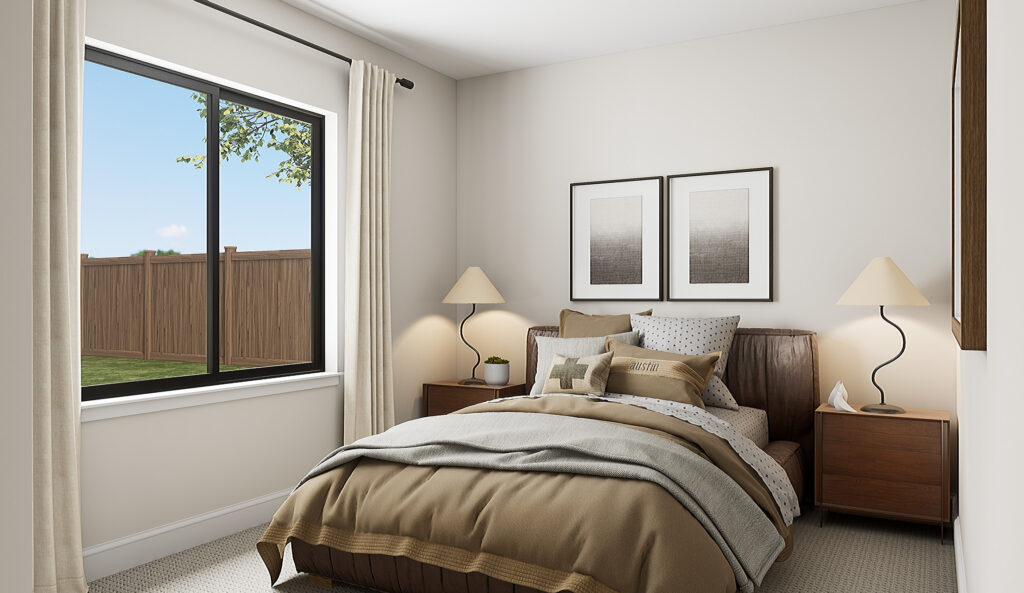 Home Plan 2041 bedroom 2.