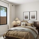 Home Plan 2041 bedroom 2.