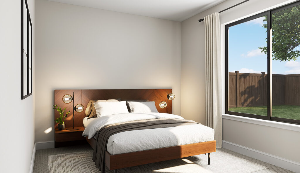 Home Plan 2041 bedroom 3.