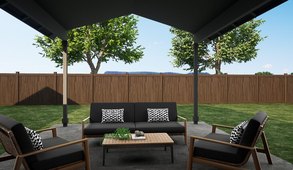 Home Plan 2041 covered patio
