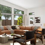 Home Plan 2041 great room.