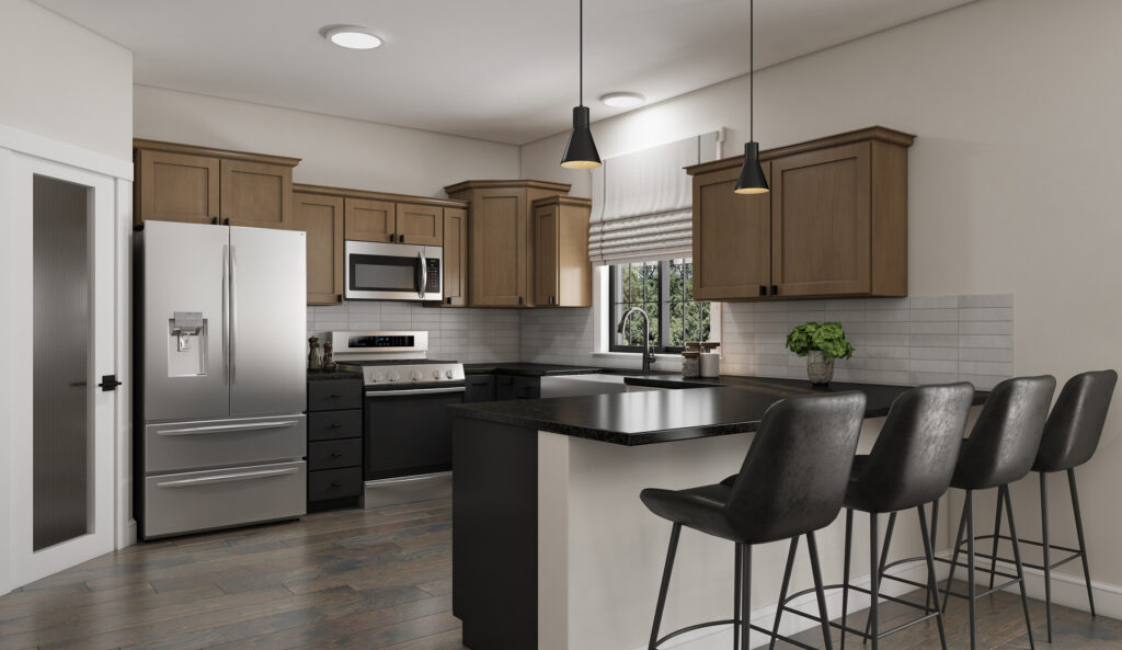 Home Plan 3072 kitchen.